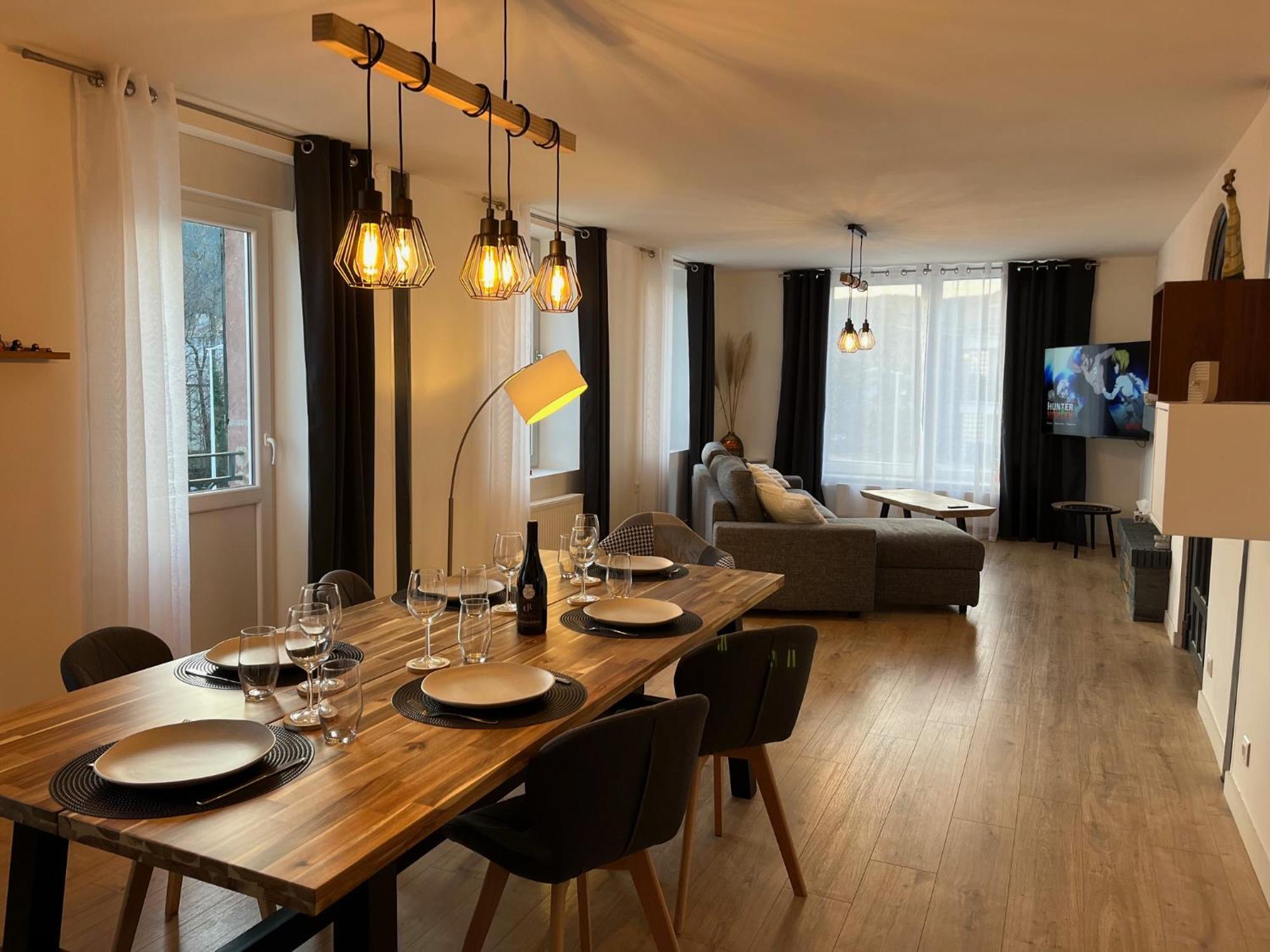 Appartement St Eloi 75M² Saint-Die-des-Vosges Dış mekan fotoğraf