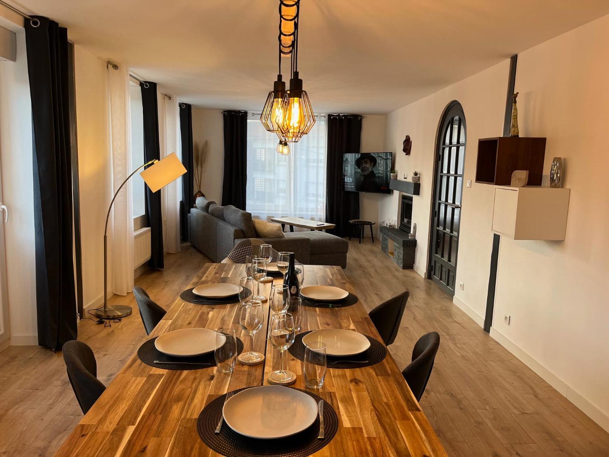 Appartement St Eloi 75M² Saint-Die-des-Vosges Dış mekan fotoğraf