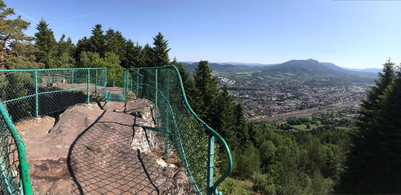 Appartement St Eloi 75M² Saint-Die-des-Vosges Dış mekan fotoğraf
