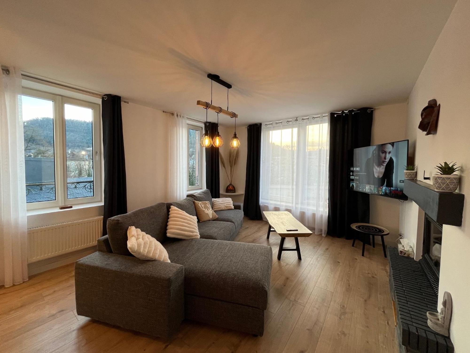 Appartement St Eloi 75M² Saint-Die-des-Vosges Dış mekan fotoğraf