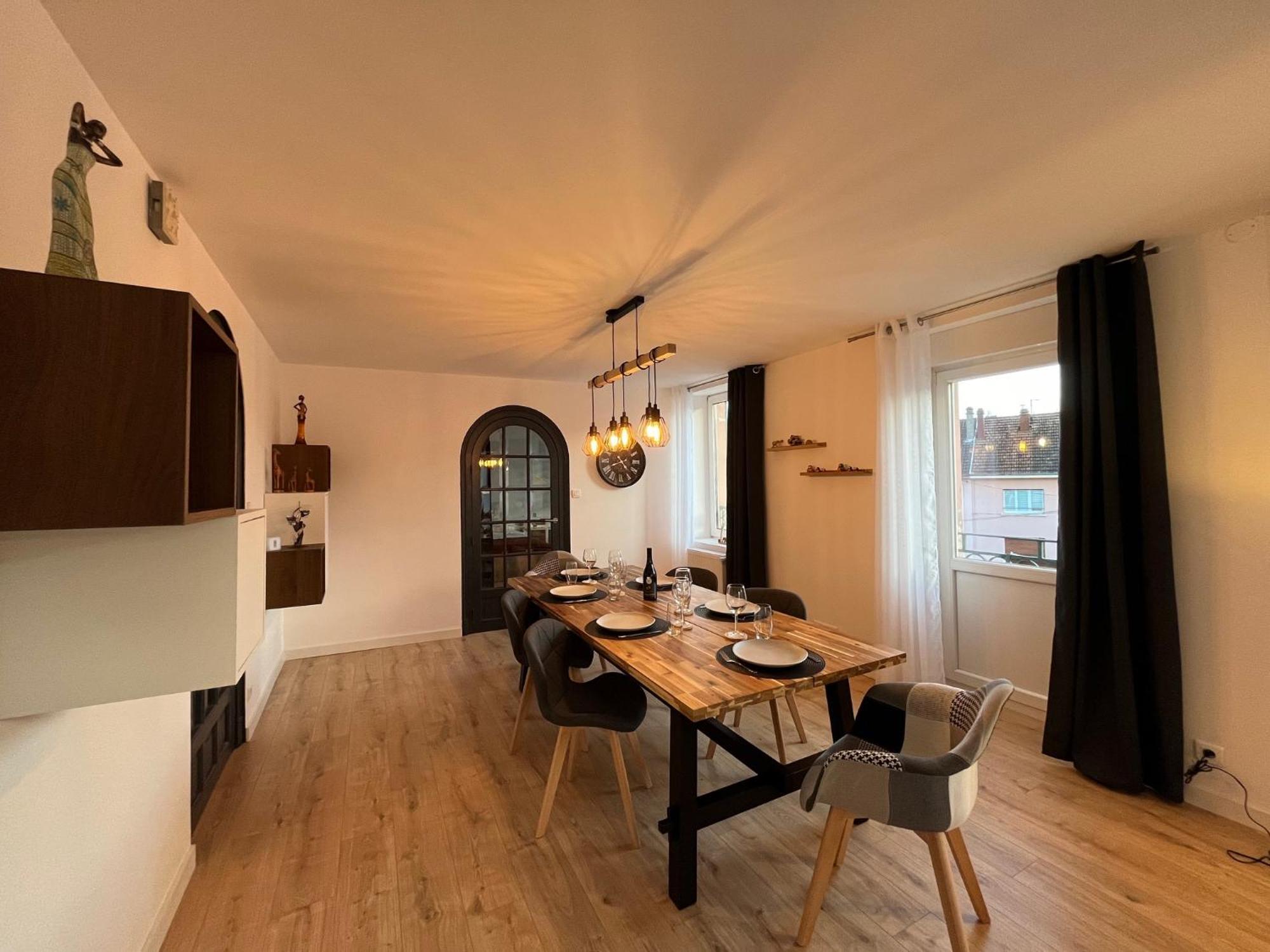Appartement St Eloi 75M² Saint-Die-des-Vosges Dış mekan fotoğraf