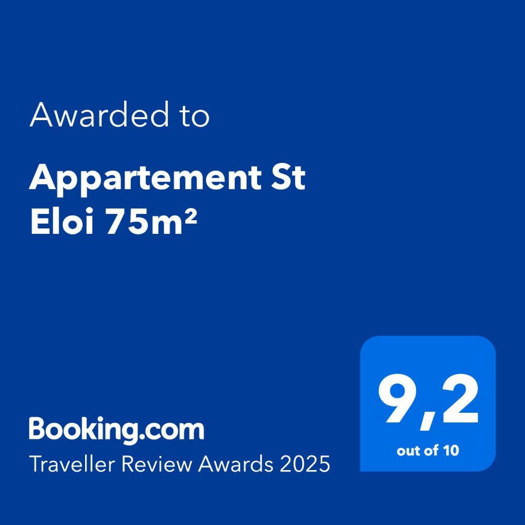Appartement St Eloi 75M² Saint-Die-des-Vosges Dış mekan fotoğraf